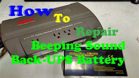 battery back up beeping|Battery Backup Noise(Beeping, Clicking, High